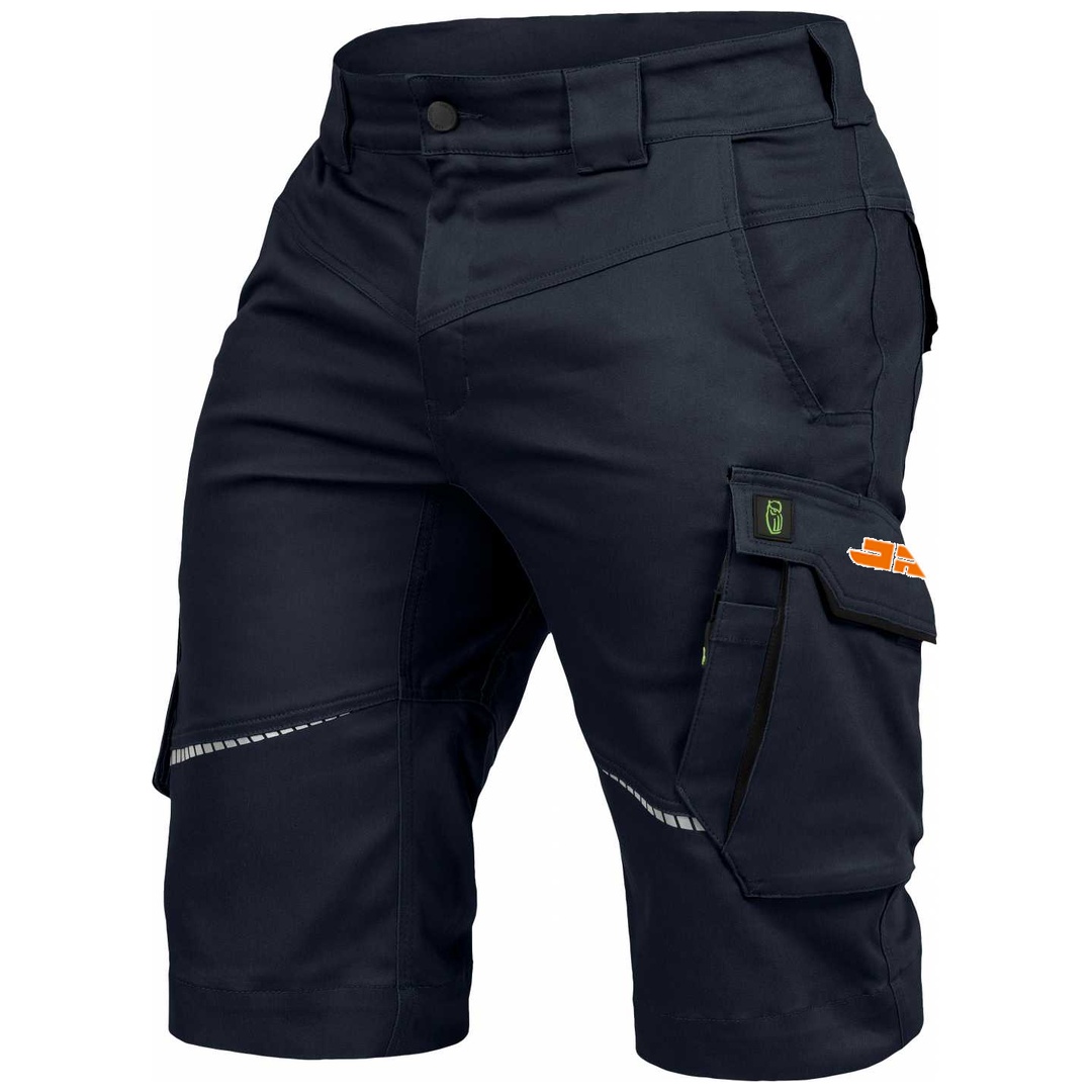 Rädlinger- Leibwächter Shorts Herren FLEXK, Gr. 46 marine/schwarz Logo Tasche