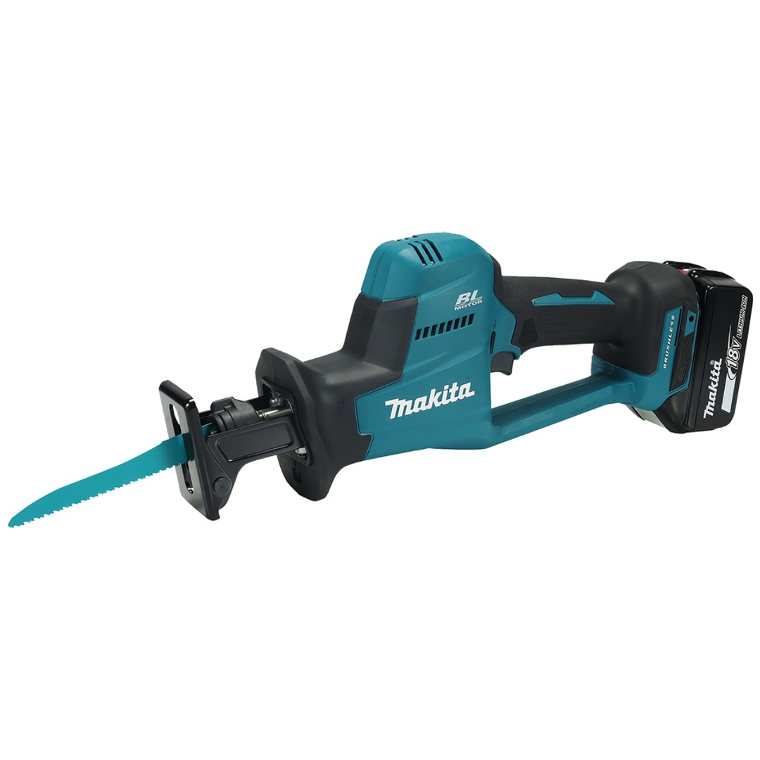 Makita Akku-Reciprosäge DJR189Z, 18 V, incl. Reciprosägeblätter, Karton p5507336