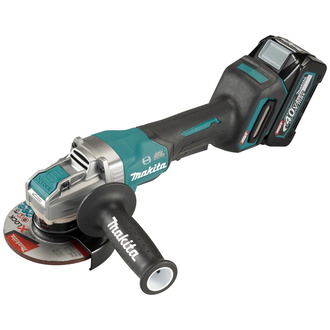 Makita Akku-Winkelschleifer XGT, 40V max., 125 mm, mit X-LOCK