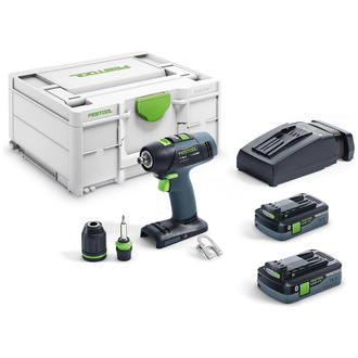 Festool Akku-Bohrschrauber T 18+3 HPC 4,0 I-Plus