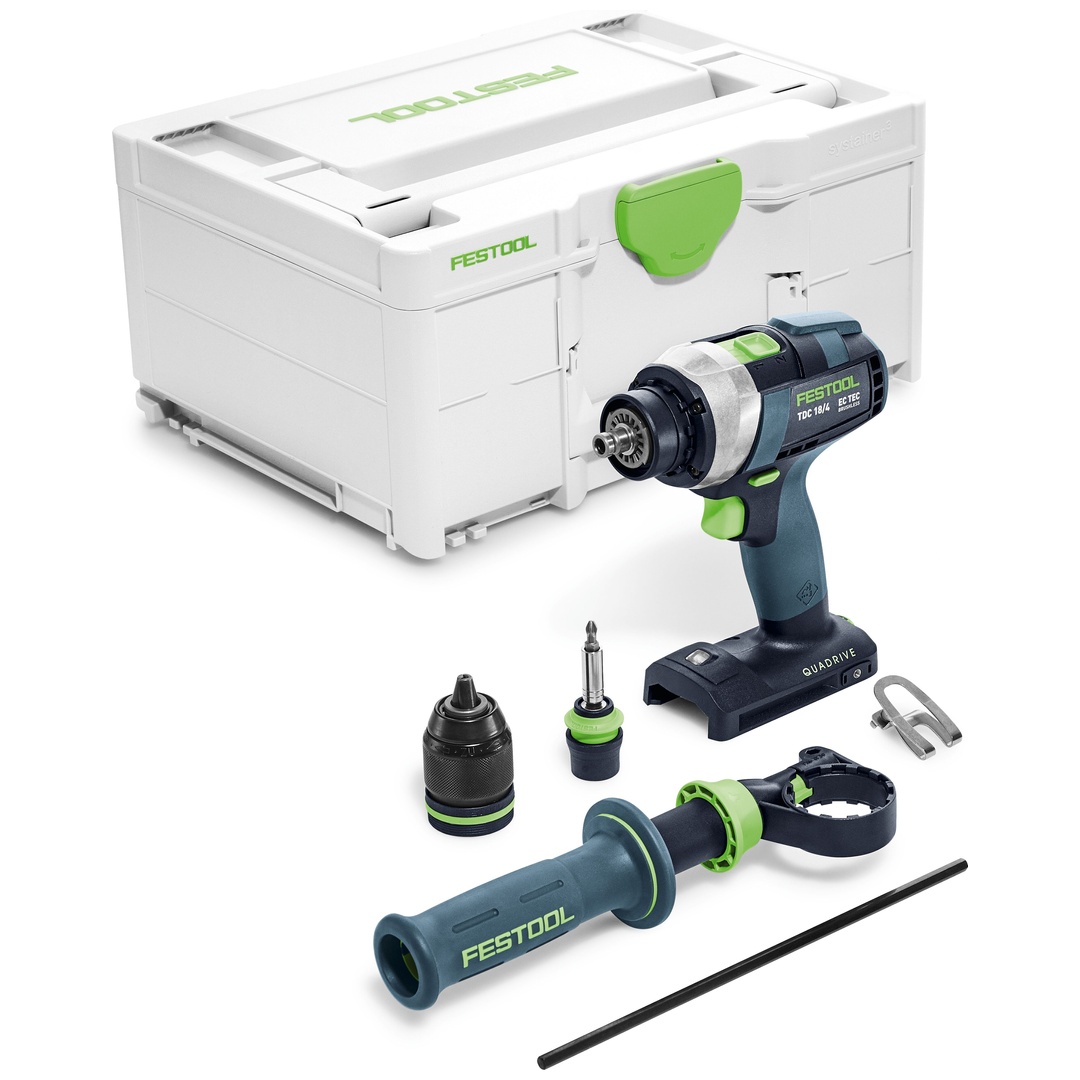 Festool Akku-Bohrschrauber QUADRIVE TDC 18/4-Basic