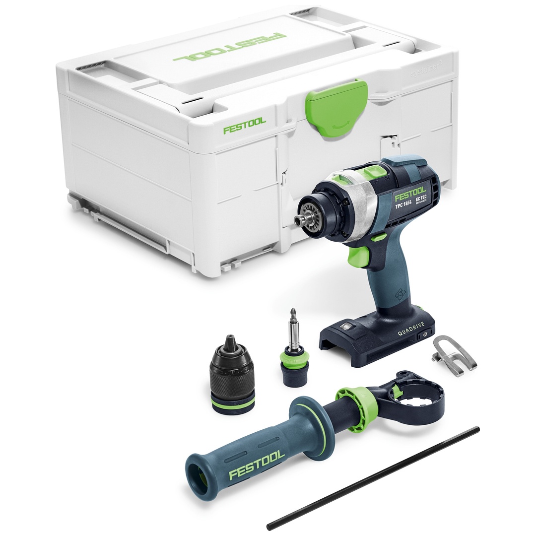 Festool Akku-Schlagbohrschrauber QUADRIVE TPC 18/4-Basic