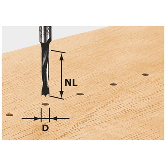Festool Dübelbohrer HW S8 D5/30 Z