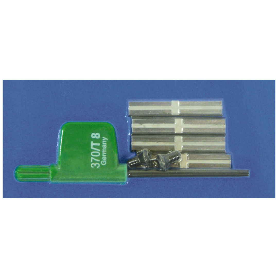 Plaquettes de rechange hw-wp 30x5,5x1,1 (4x)