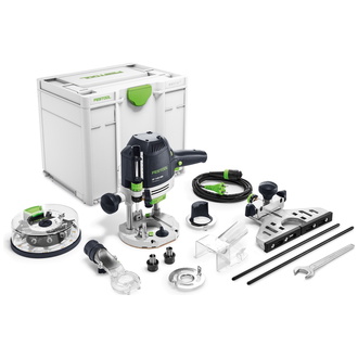 Festool Oberfräse OF 1400 EBQ-Plus + Box-OF-S, incl. Zubehör, Fräserbox, im Systainer SYS3