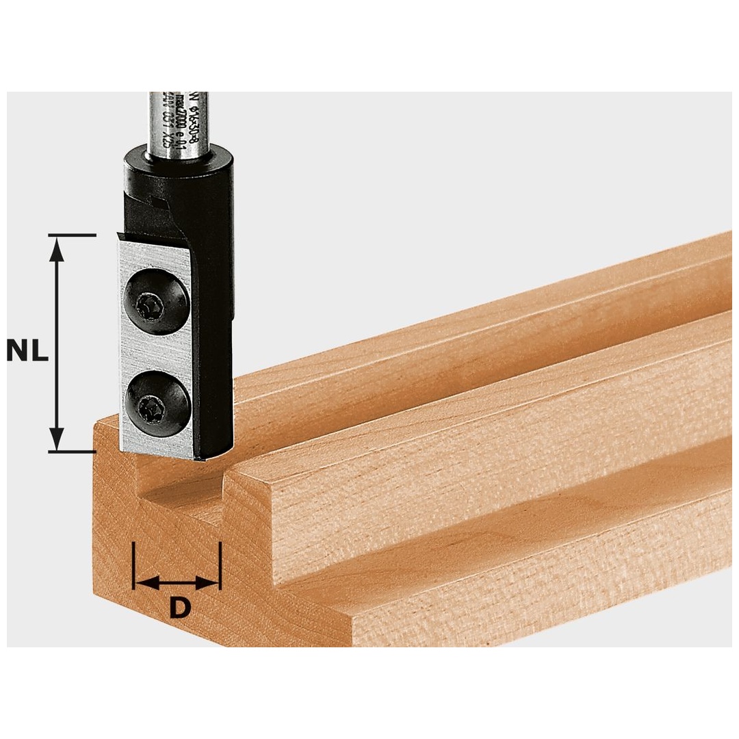 Festool Nutfräser-Wendeplatten HW D16/30 S8