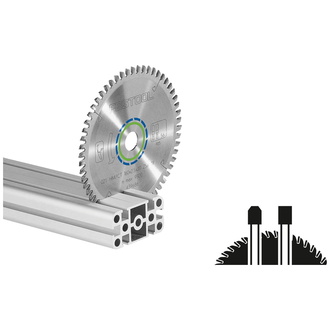 Festool Kreissägeblatt HW 230x2,5x30 TF76 ALUMINIUM/PLASTICS