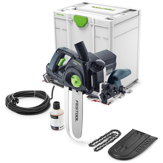 Festool Schwertsäge SSU 200 EB-Plus UNIVERS, incl. Sägekette, Zubehör, Systainer