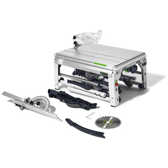 Festool Tischzugsäge CS 70 EG PRECISIO, incl. 1x Kreissägeblatt, Zubehör, Karton