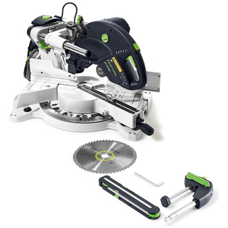 Festool Kapp-Zugsäge KS 120 REB KAPEX, incl. Sägeblatt, Zubehör, Karton