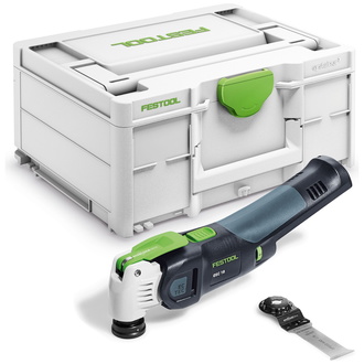 Festool Akku-Oszillierer OSC 18 E-Basic VECTURO, incl. Sägeblatt, Systainer