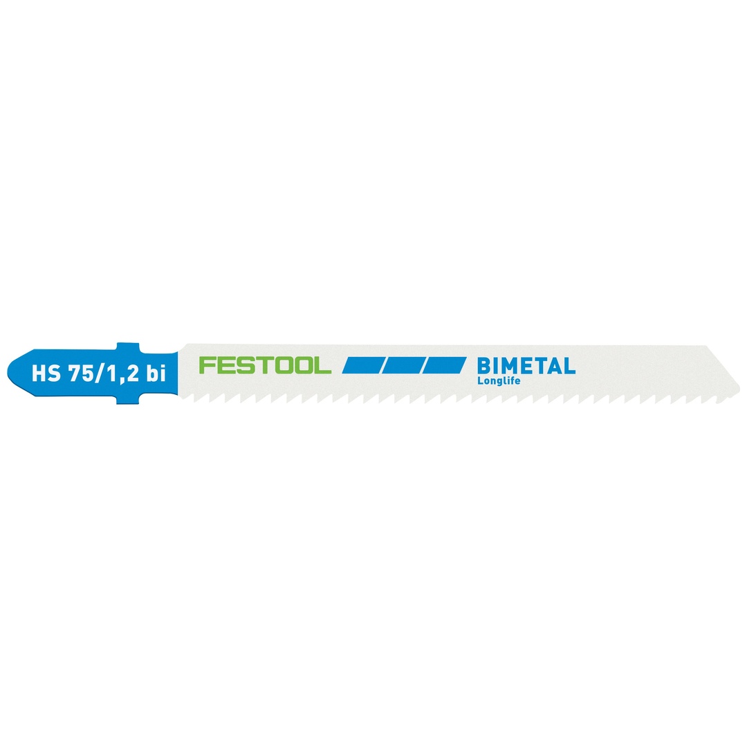 Festool Stichsägeblatt HS 75/1,2 BI/20 METAL STEEL/STAINLESS STEEL