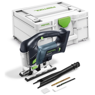 Festool Akku-Pendelstichsäge PSBC 420 EB-Basic CARVEX, incl. Stichsägeblatt-Set, Zubehör, Systainer