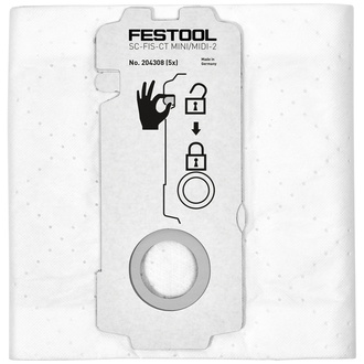 Festool SELFCLEAN Filtersack SC-FIS-CT MINI/MIDI-2/5/CT15