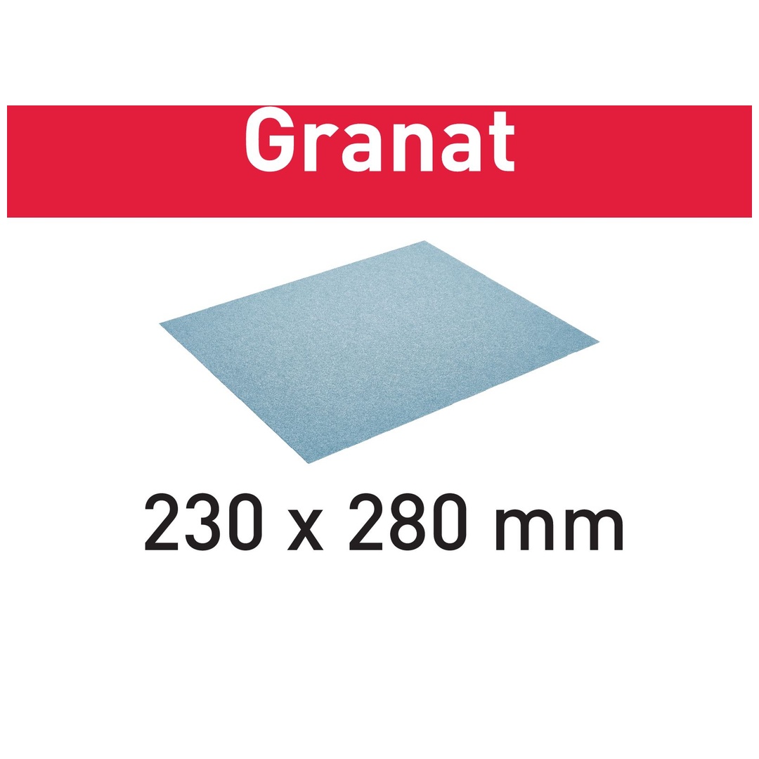 Festool Schleifpapier 230x280 P240 GR/10 Granat