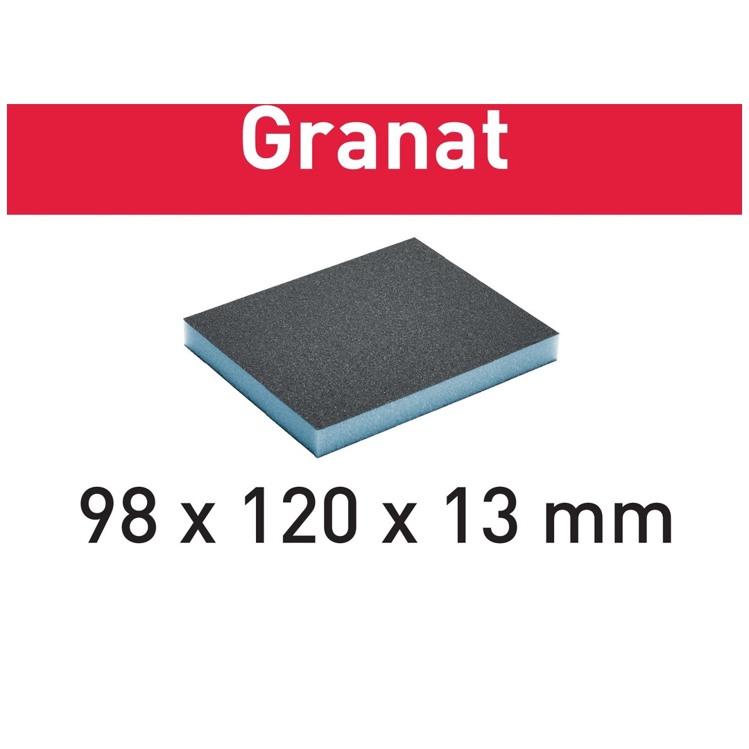 Festool Schleifschwamm 98x120x13 120 GR/6 Granat