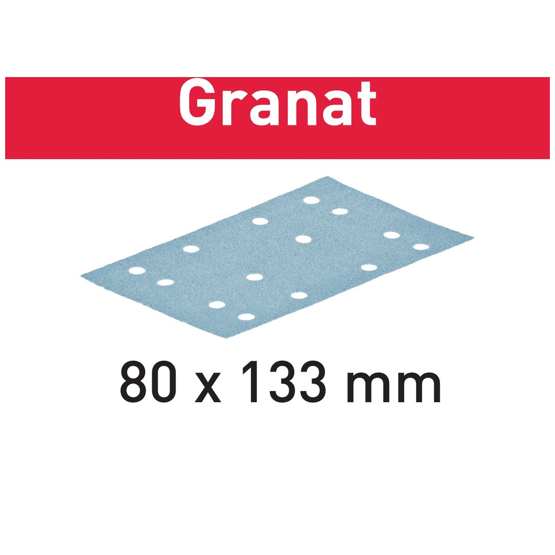 Festool Schleifstreifen STF 80x133 P180 GR/10 Granat