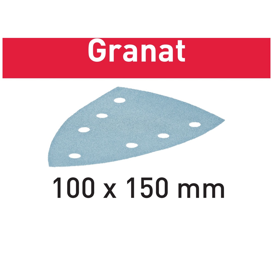 Festool Schleifblatt STF DELTA/7 P220 GR/100 Granat