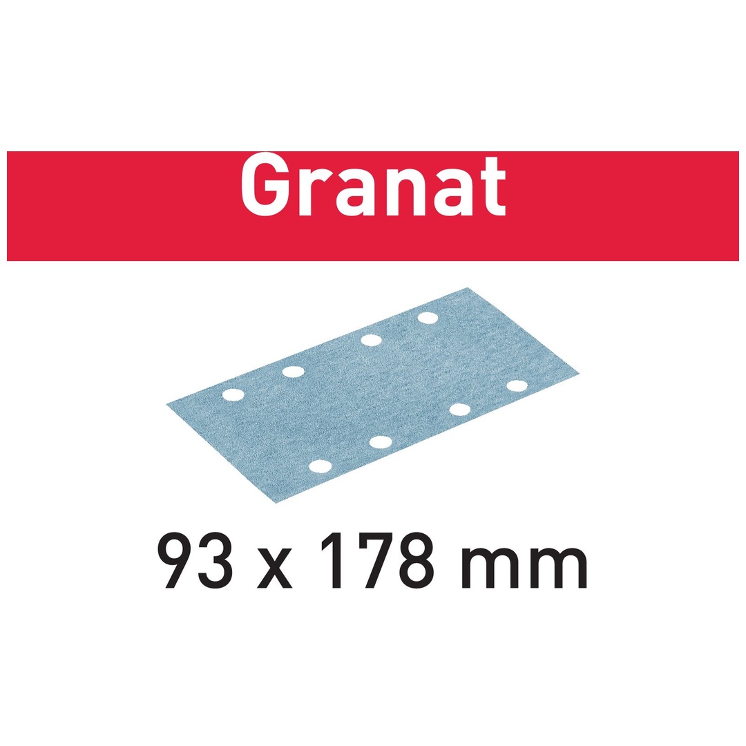 Festool Schleifstreifen STF 93X178 P60 GR/50 Granat