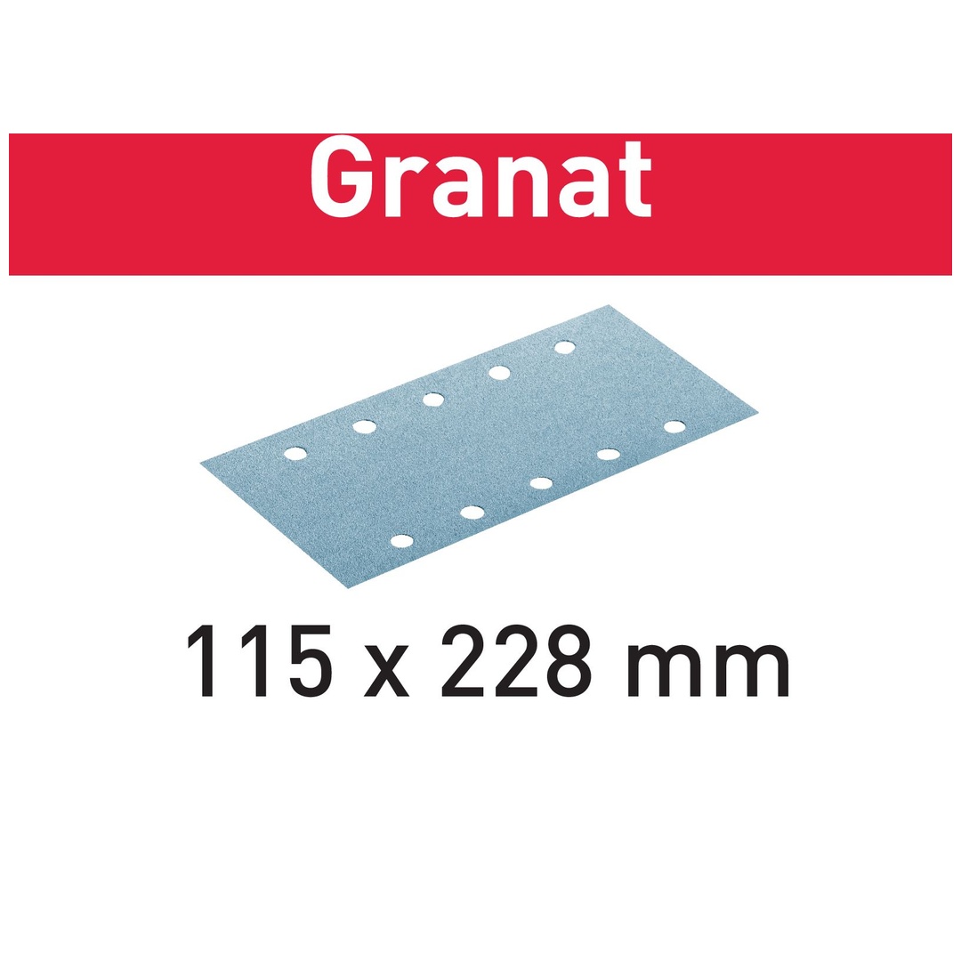Festool Schleifstreifen STF 115X228 P320 GR/100 Granat