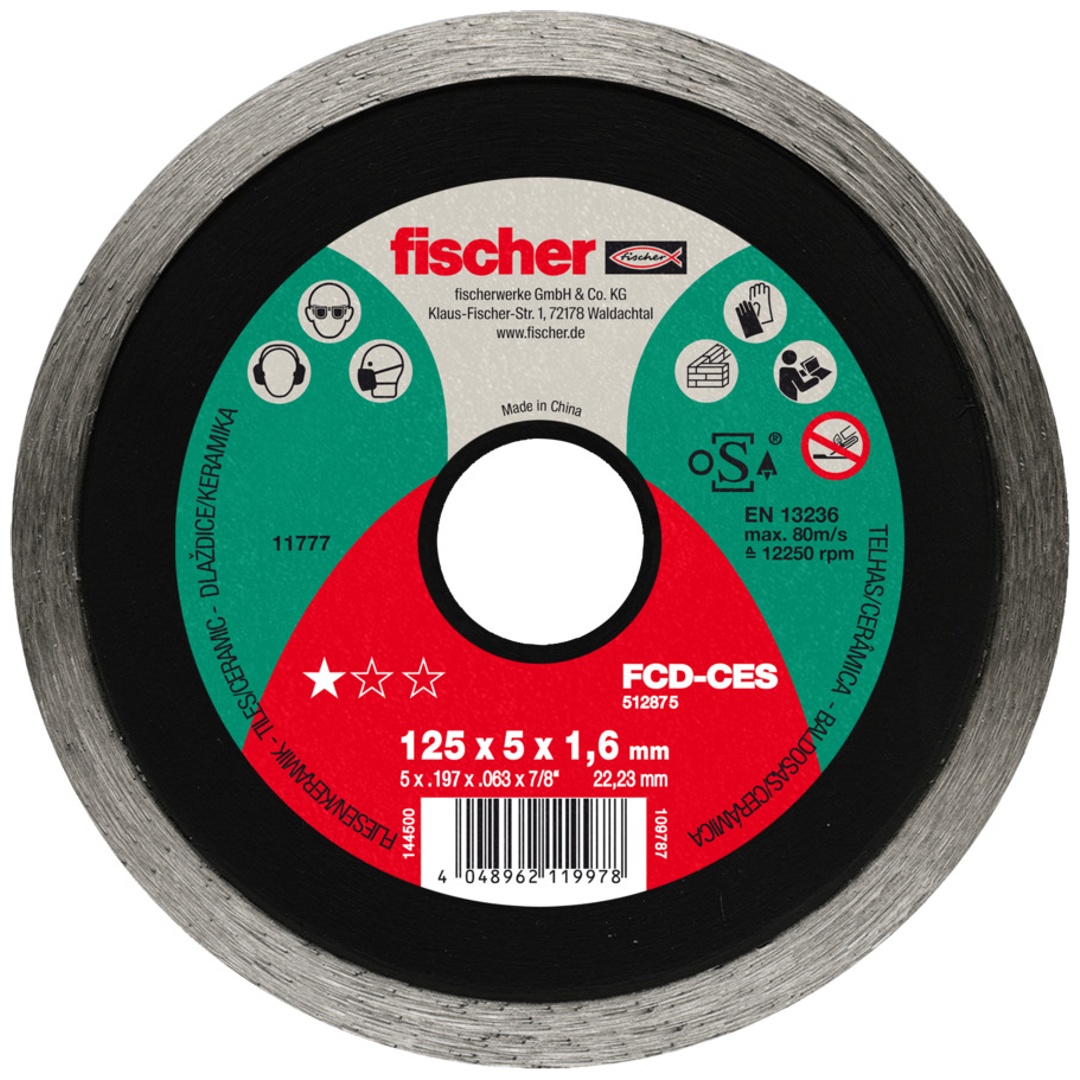 Fischer Diamanttrennscheibe CES 1,6/180