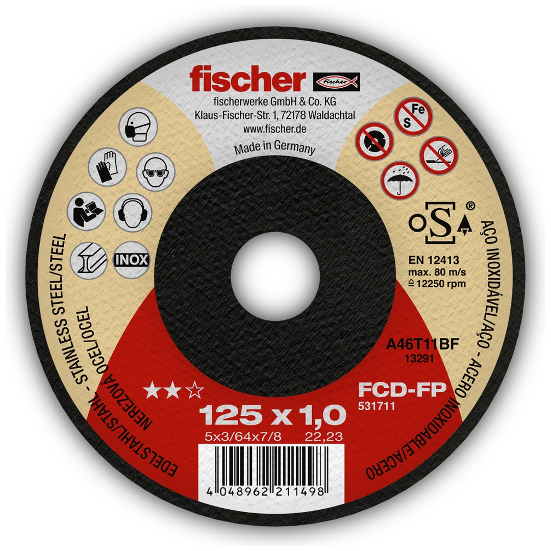 Fischer Trennscheibe FP 1,9/230 flach Inox