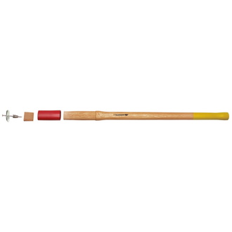 DAKO Ersatzstiel ROTBAND-PLUS, Hickory