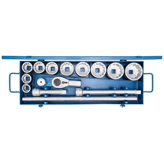 Gedore Steckschlüssel-Garnitur 1. " 15-tlg. D21 EMU-10