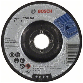 Bosch Schruppscheibe gekröpft Expert for Metal A 30 T BF, 125 mm, 22,23 mm, 6 mm