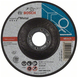 Bosch Trennscheibe gekröpft Expert for Metal AS 30 S BF, 125 mm, 3,0 mm