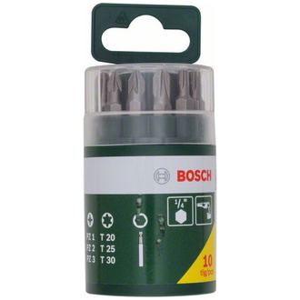 Bosch Schrauberbit-Set, 10-tlg., inklusive Torx