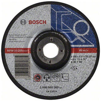 Bosch Schruppscheibe gekröpft Expert for Metal A 30 T BF, 150 mm, 22,23 mm, 6 mm