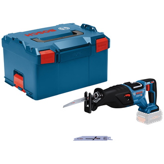 Bosch Akku-Säbelsäge BITURBO GSA 18V-28, incl. 2x Säbelsägeblatt, L-BOXX