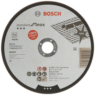 Bosch Trennscheibe Standard for Inox, Ø 180 mm