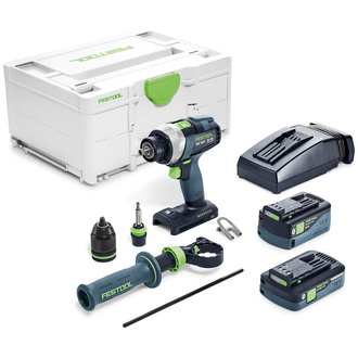 Festool Akku-Bohrschrauber TDC 18/4 5,0/4,0 I-Plus QUADRIVE