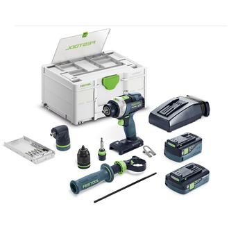 Festool Akku-Schlagbohrschrauber TPC 18/4 5,0/4,0 I-Set QUADRIVE