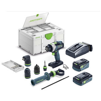 Festool Akku-Schlagbohrschrauber TPC 18/4 5,0/4,0 I-Set/XL QUADRIVE