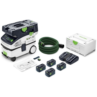 Festool Akku-Absaugmobil CTLC MINI I-Plus CLEANTEC, incl. Zubehör