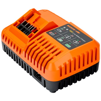 Bahco 18V, 2.3 A, Batterieladegerät mit Schnellladefunktion
