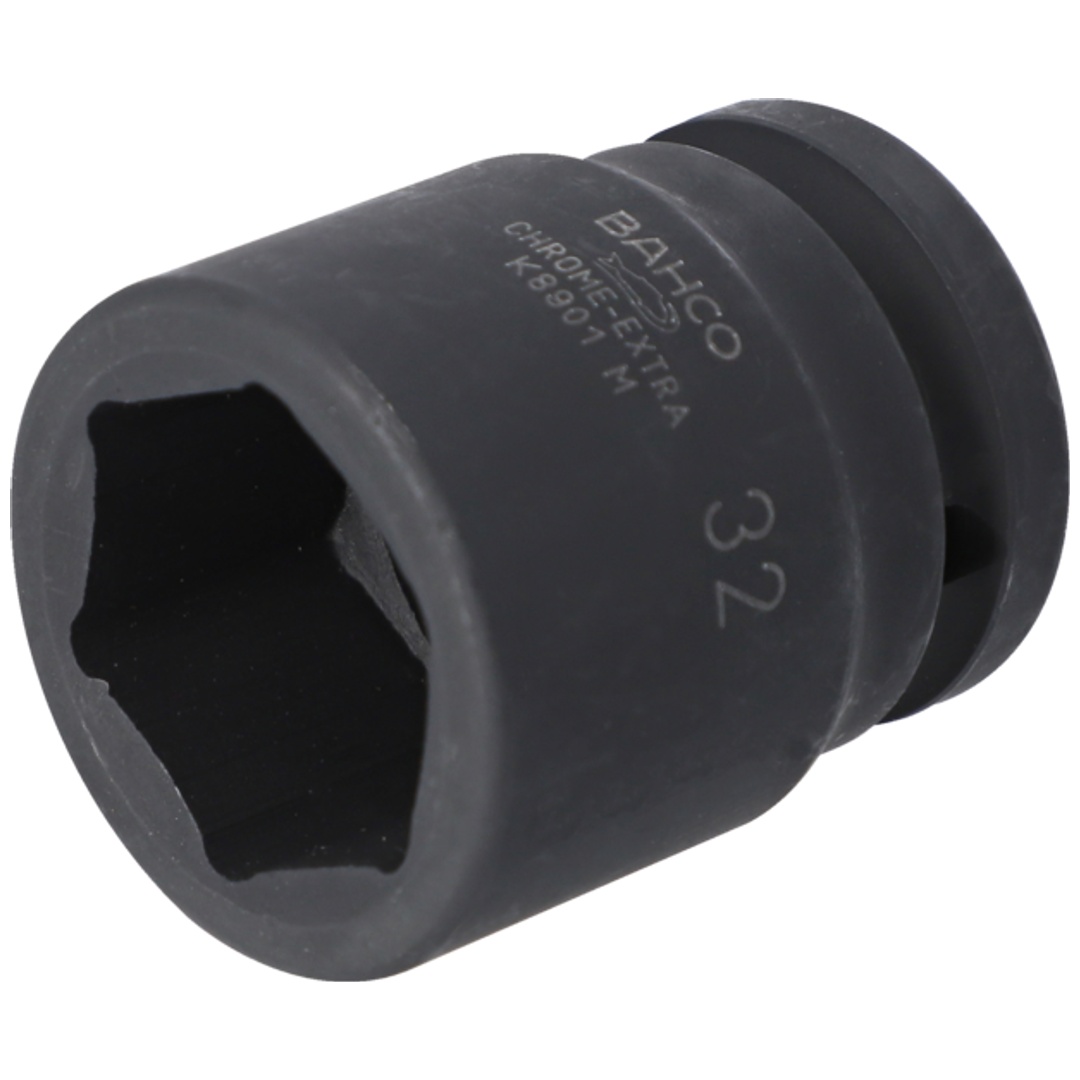 Bahco Schlag-Steckschlüssel: 3/4 Zoll, 46mm Sechskant, 62 Mm Lang, Aus Legierungsstahl – Für Maschinen & Anspruchsvolle Einsätze