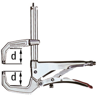 BESSEY C-Gripzange 110 mm