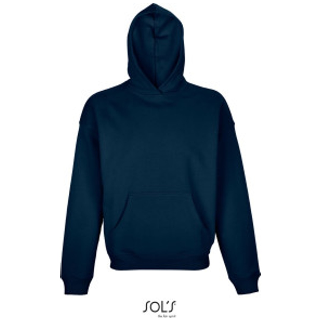 Cotton Classics-25.3813 Unisex Kapuzen Sweater Gr. L french navy