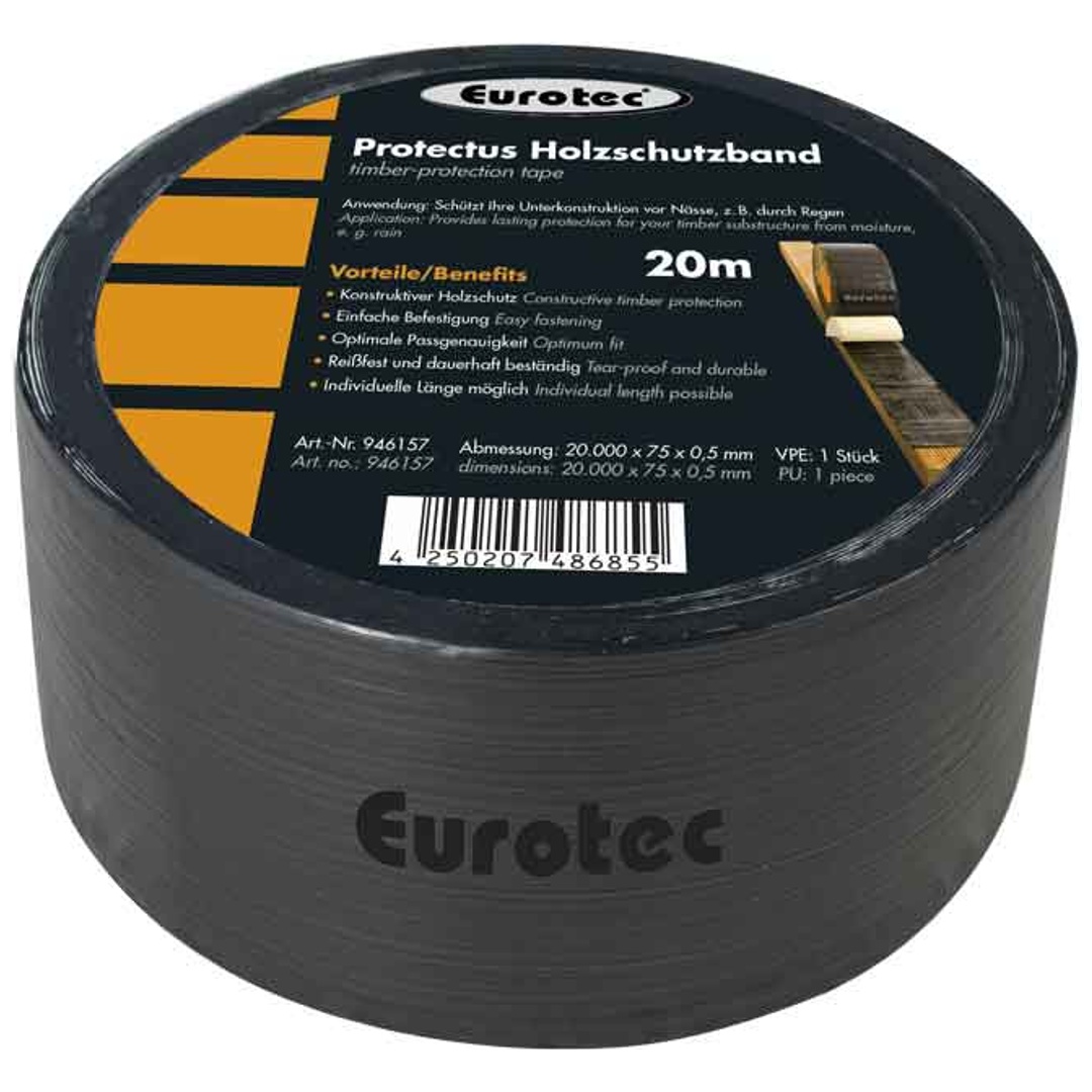 Eurotec Protectus, Holzschutzband 20000 x 75 x 0,5 mm