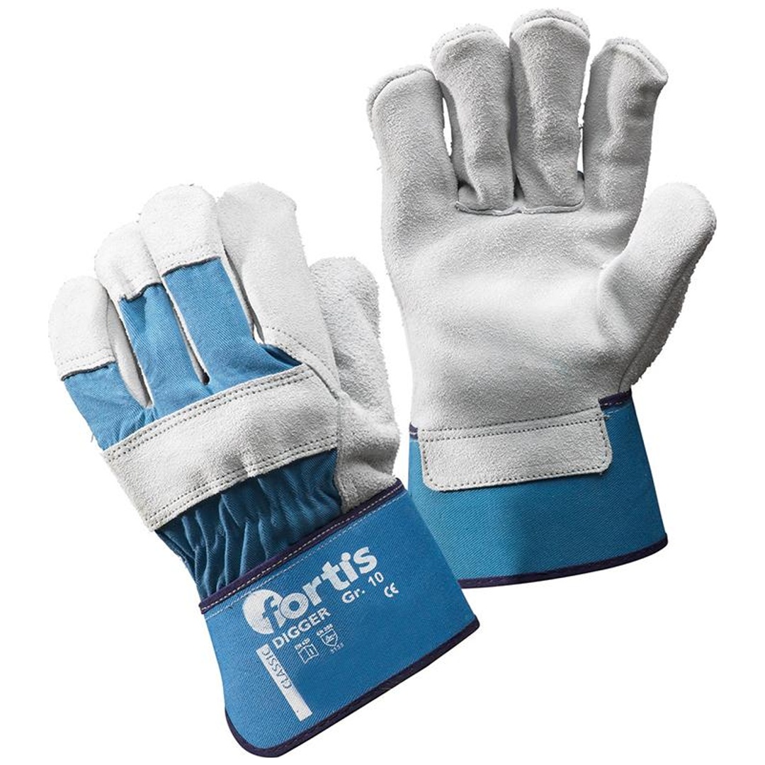 Fortis Rindspaltlederhandschuh Digger Gr. 11