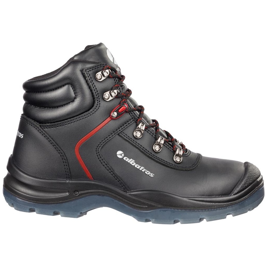 Albatros Sicherheitsstiefel 631080 Gravitation Mid S3 SRC DGUV Gr.48 schwarz