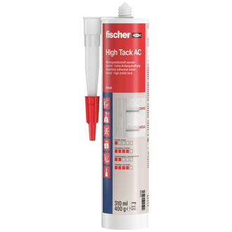 Fischer Montageklebstoff High Tack AC weiß 310 ml