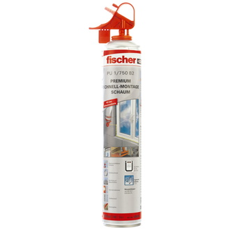 Fischer 1K-Schnell-Montageschaum PU 1/750 ml B2 beige