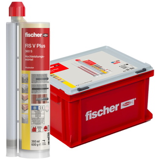 Fischer Aktion FIS V Plus 360 S HWK G (20 Kartuschen), im Handwerkerkoffer