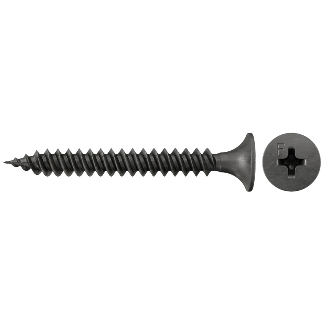 fischer Schnellbauschraube 3,5x25 Feingewinde, Trompetenkopf PH Stahl sonderbeschichtet
