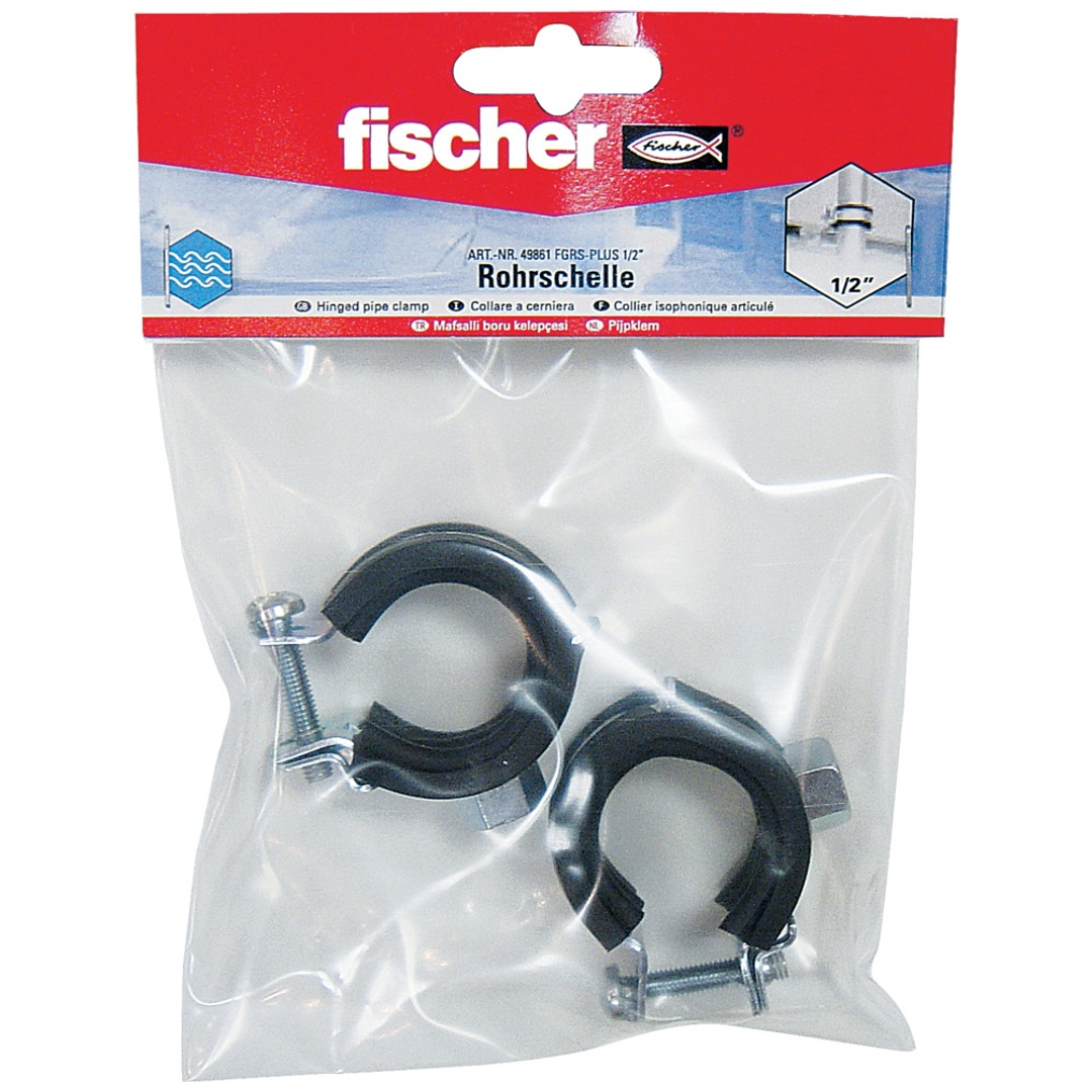 Fischer Gelenkrohrschelle FGRS Plus 1/2 B SB-Sanitär-Montagetechnik